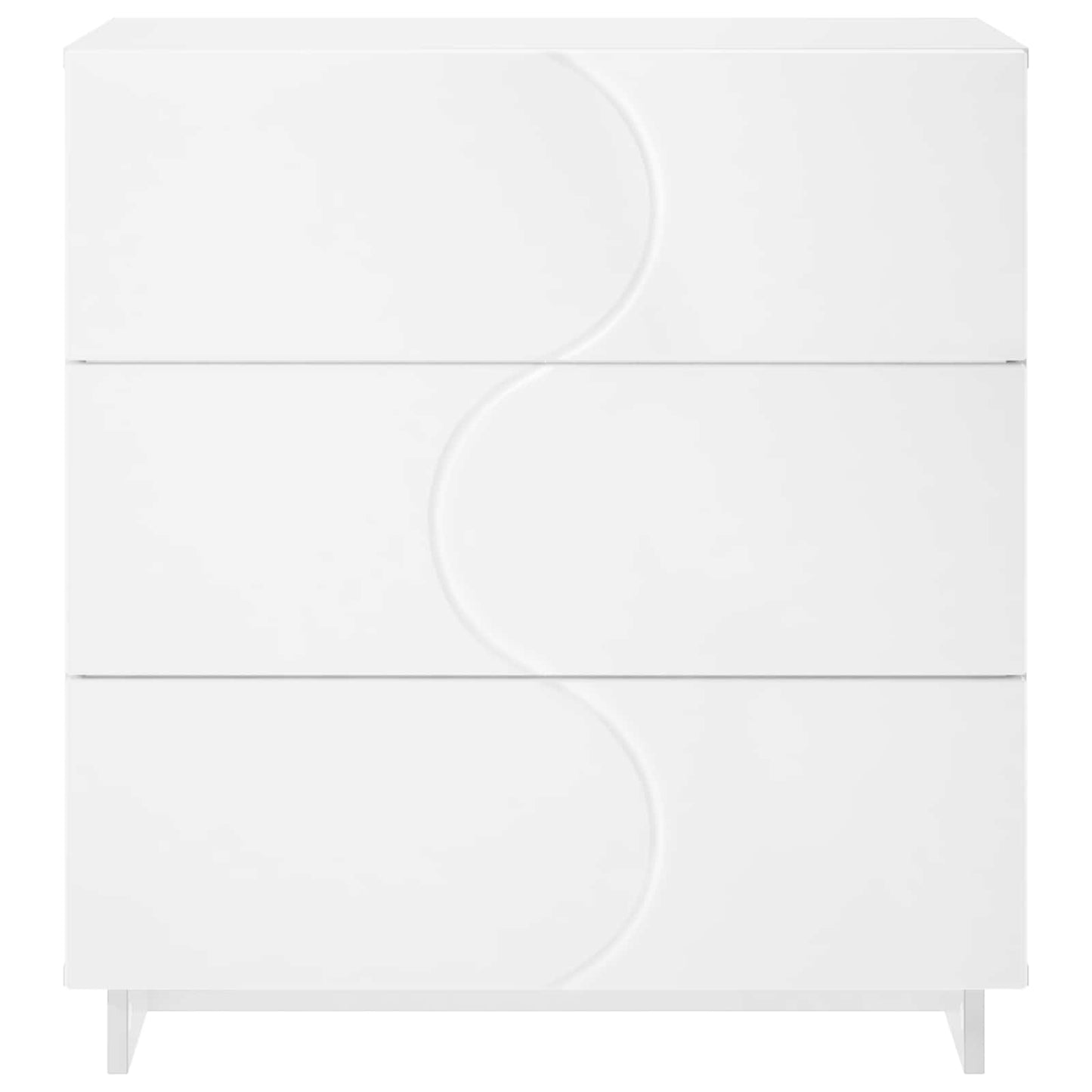 Sideboard White 70 x 38 x 75 cm Engineered Wood