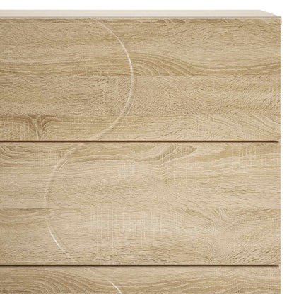 Sideboard Sonoma Oak 70 x 38 x 75 cm Engineered Wood