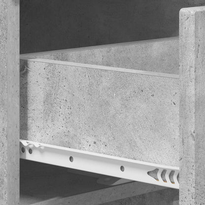 Sideboard Concrete Grey 70 x 38 x 75 cm Engineered Wood