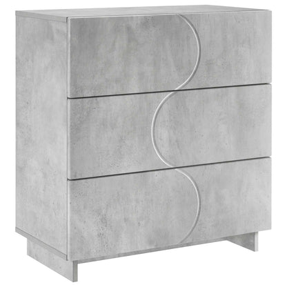 Sideboard Concrete Grey 70 x 38 x 75 cm Engineered Wood