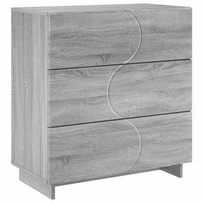 Sideboard Grey Sonoma 70 x 38 x 75 cm Engineered Wood