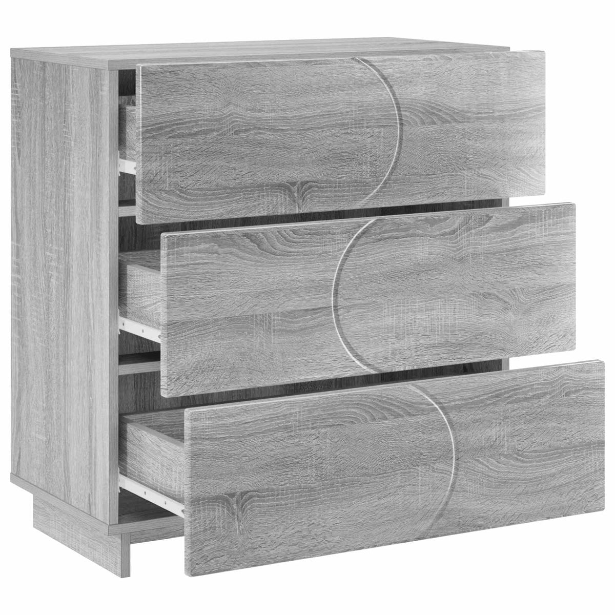 Sideboard Grey Sonoma 70 x 38 x 75 cm Engineered Wood