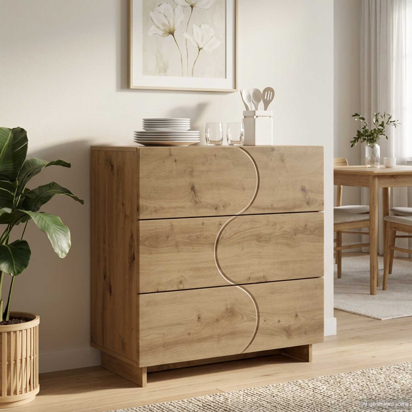 Sideboard Artisan Oak 70 x 38 x 75 cm Engineered Wood