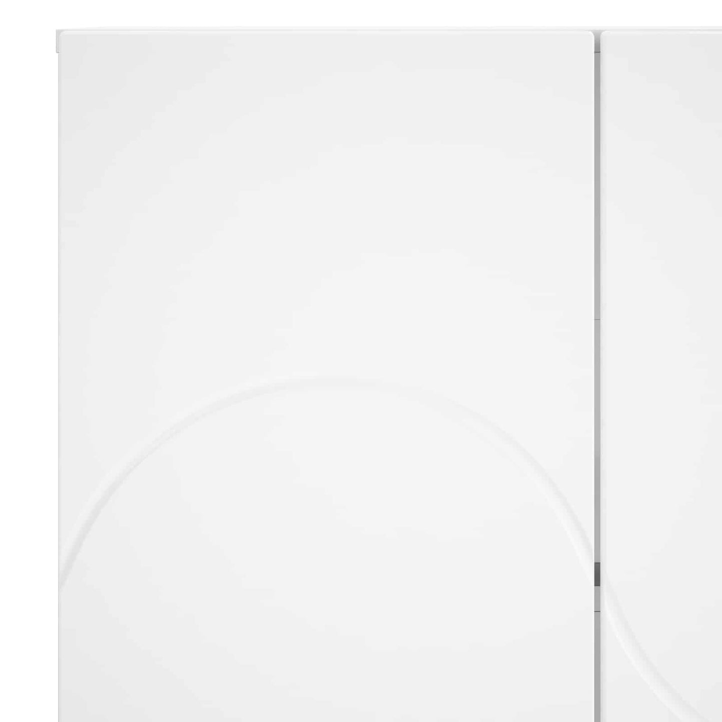 Sideboard White 67 x 34.5 x 75 cm Engineered Wood