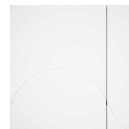 Sideboard White 67 x 34.5 x 75 cm Engineered Wood