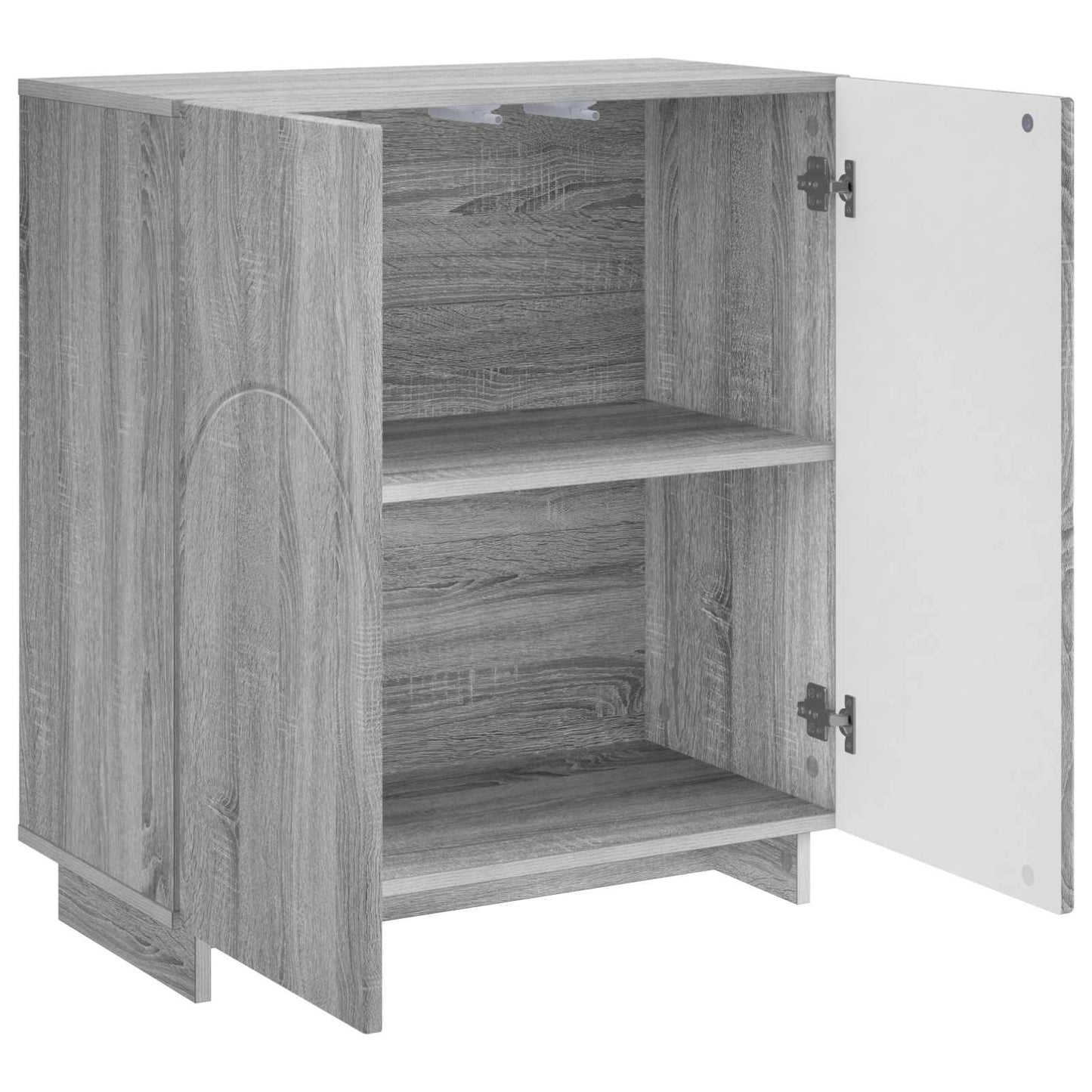 Sideboard Grey Sonoma 67 x 34.5 x 75 cm Engineered Wood