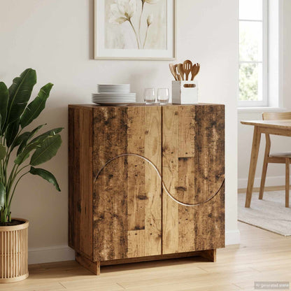 Sideboard Old Wood 67 x 34.5 x 75 cm Engineered Wood