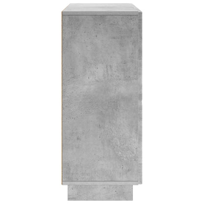 Sideboard Concrete Grey 85.5 x 31 x 75 cm Engineered Wood