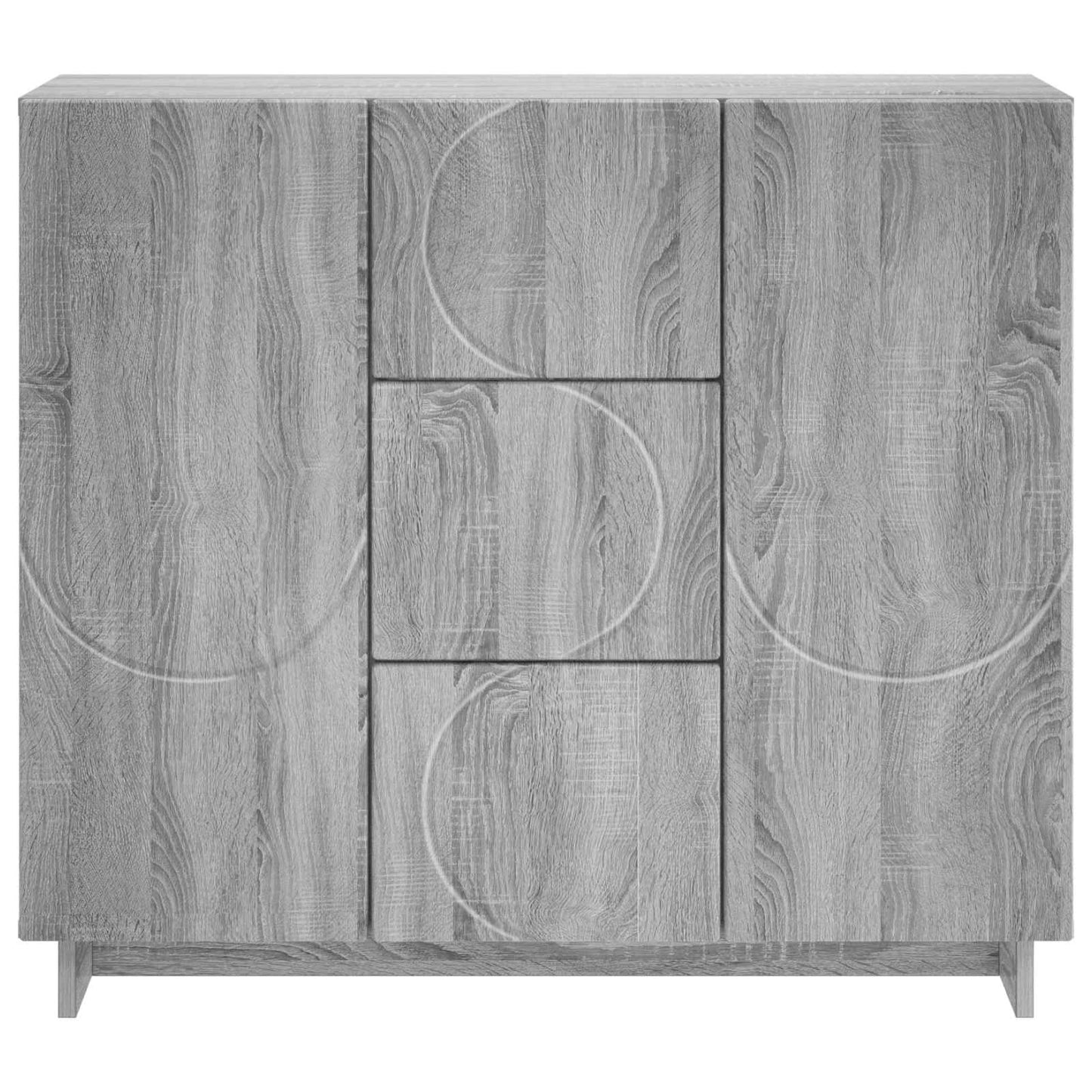 Sideboard Grey Sonoma 85.5 x 31 x 75 cm Engineered Wood