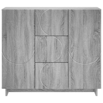 Sideboard Grey Sonoma 85.5 x 31 x 75 cm Engineered Wood