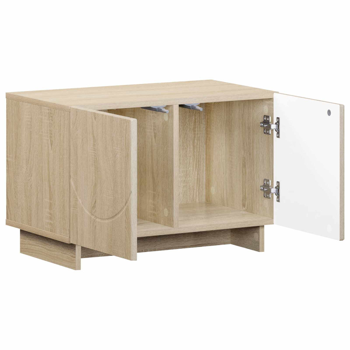 TV Stand 60 x 34.5 x 40 cm Sonoma Oak Engineered Wood
