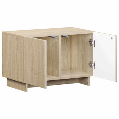 TV Stand 60 x 34.5 x 40 cm Sonoma Oak Engineered Wood