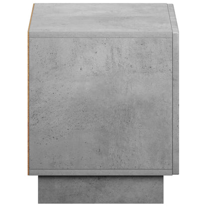 TV Stand 60 x 34.5 x 40 cm Concrete Grey Engineered Wood