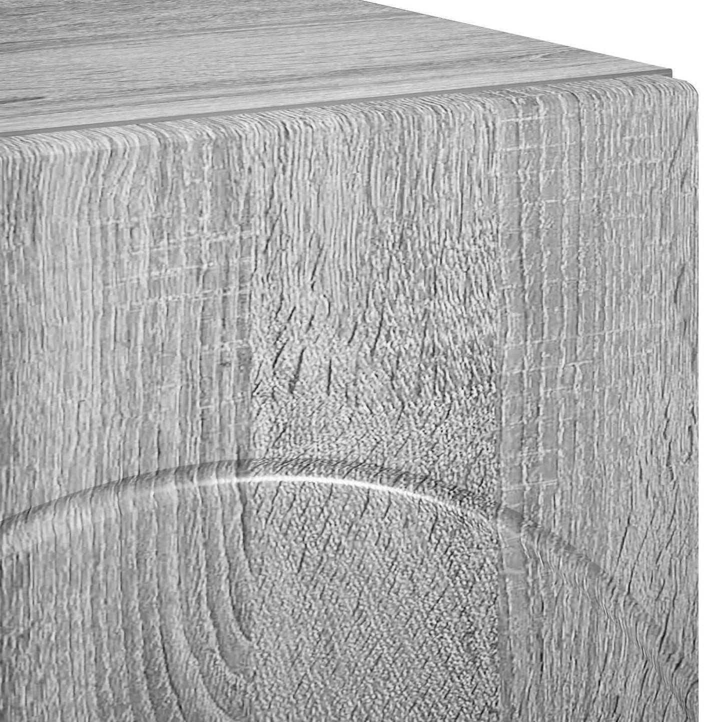 TV Stand 60 x 34.5 x 40 cm Grey Sonoma Engineered Wood
