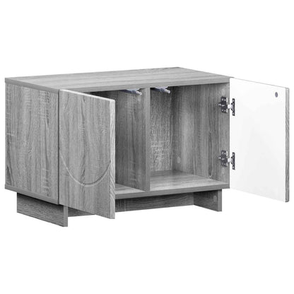 TV Stand 60 x 34.5 x 40 cm Grey Sonoma Engineered Wood