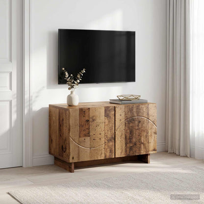 TV Stand 60 x 34.5 x 40 cm Old Wood Engineered Wood