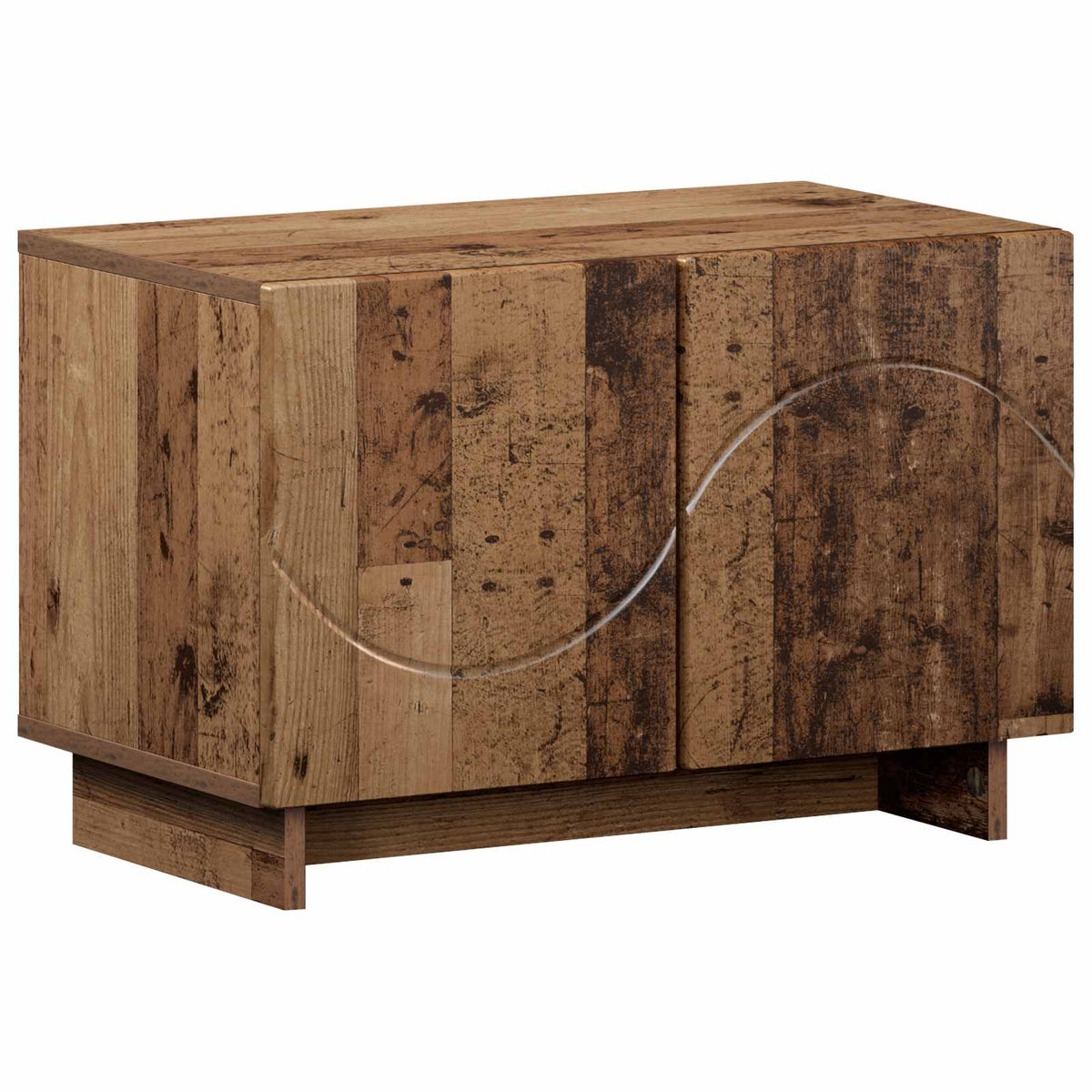 TV Stand 60 x 34.5 x 40 cm Old Wood Engineered Wood