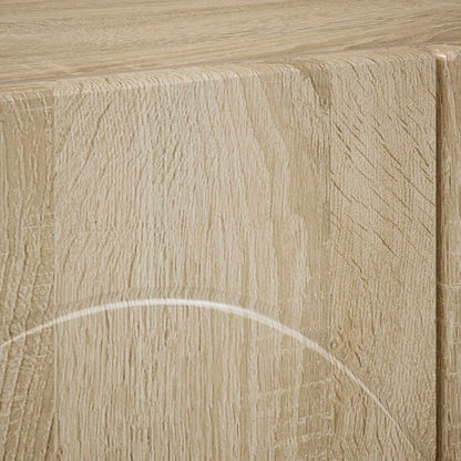 TV Stand 90 x 34.5 x 40 cm Sonoma Oak Engineered Wood