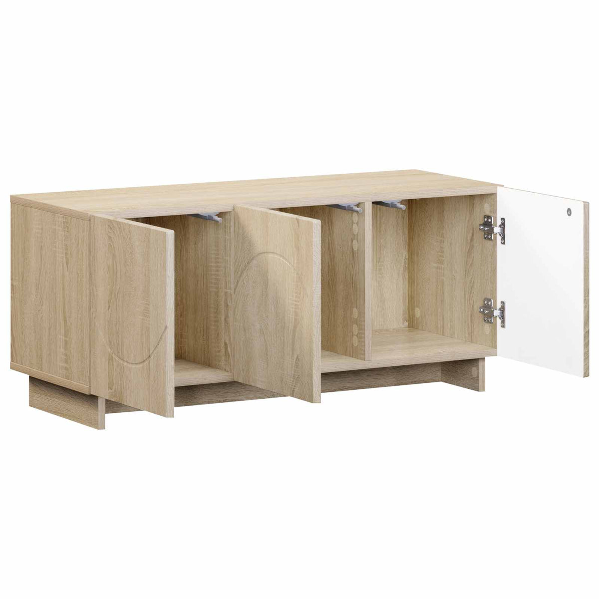 TV Stand 90 x 34.5 x 40 cm Sonoma Oak Engineered Wood