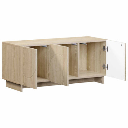 TV Stand 90 x 34.5 x 40 cm Sonoma Oak Engineered Wood