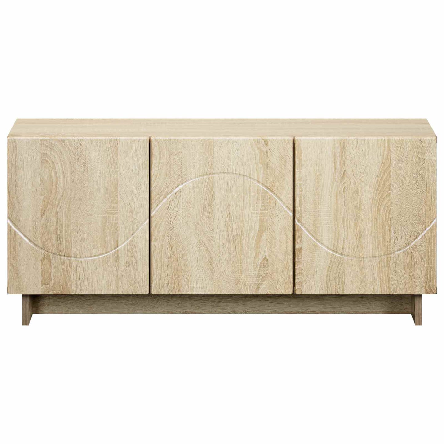 TV Stand 90 x 34.5 x 40 cm Sonoma Oak Engineered Wood