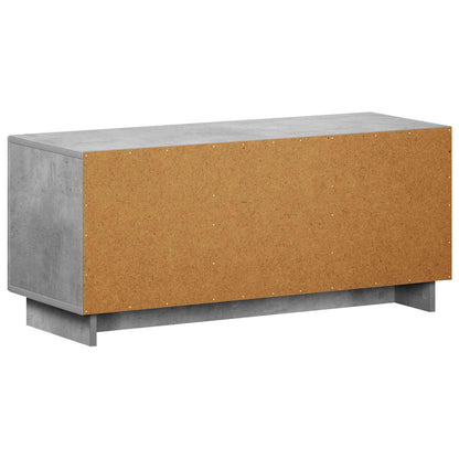 TV Stand 90 x 34.5 x 40 cm Concrete Grey Engineered Wood