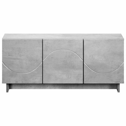 TV Stand 90 x 34.5 x 40 cm Concrete Grey Engineered Wood