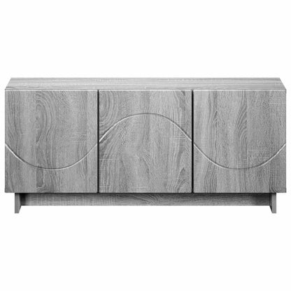 TV Stand 90 x 34.5 x 40 cm Grey Sonoma Engineered Wood