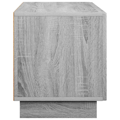 TV Stand 90 x 34.5 x 40 cm Grey Sonoma Engineered Wood