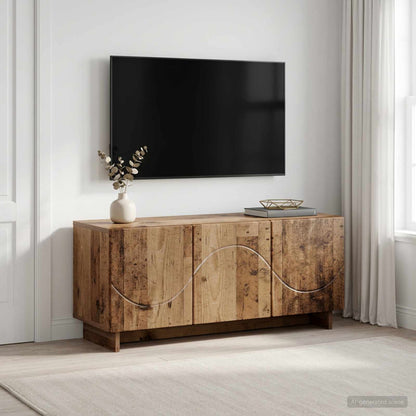 TV Stand 90 x 34.5 x 40 cm Old Wood Engineered Wood