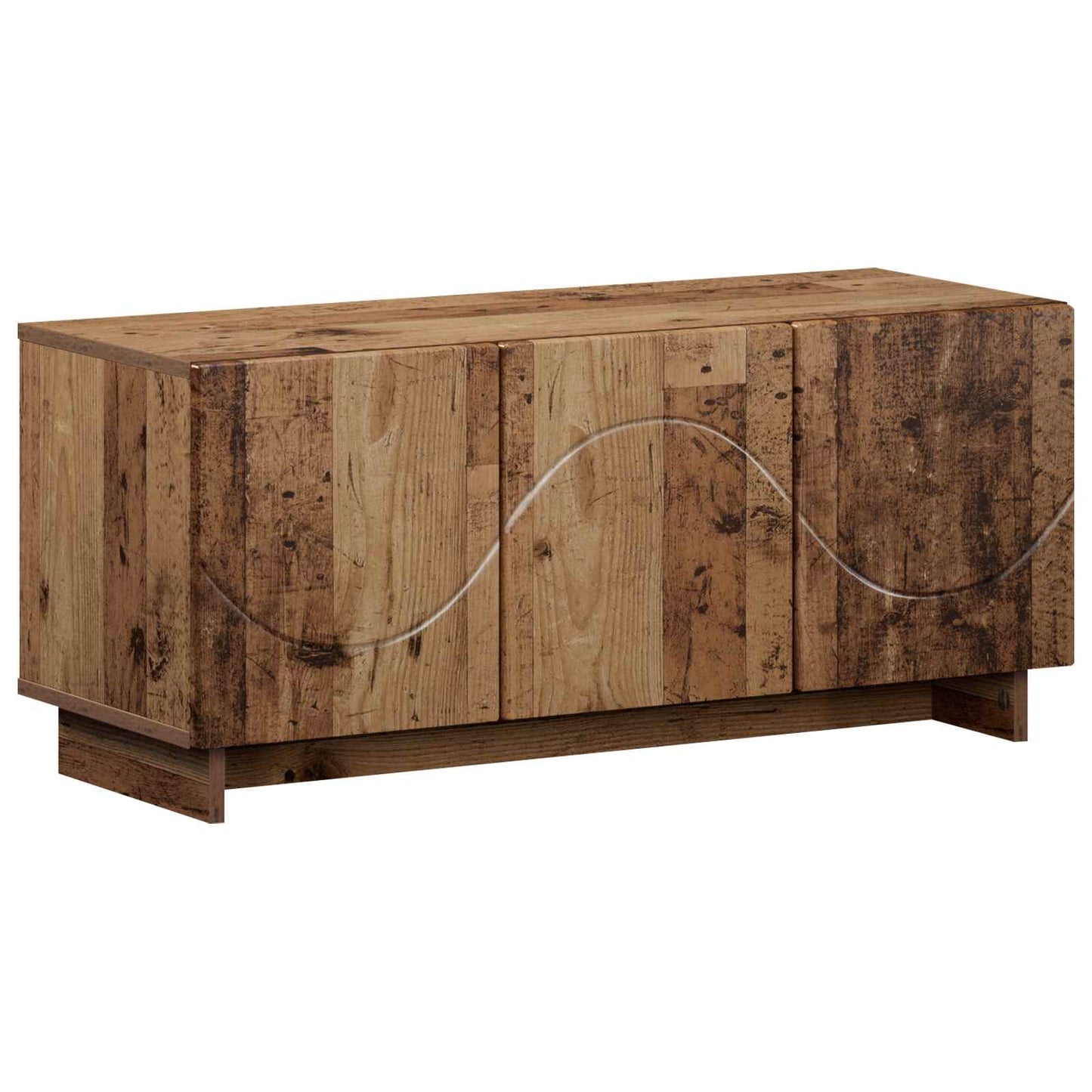 TV Stand 90 x 34.5 x 40 cm Old Wood Engineered Wood