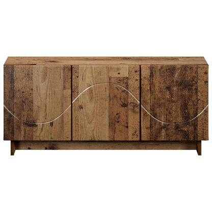TV Stand 90 x 34.5 x 40 cm Old Wood Engineered Wood