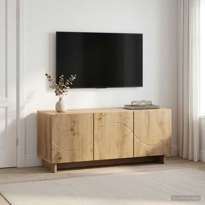 TV Stand 90 x 34.5 x 40 cm Artisan Oak Engineered Wood