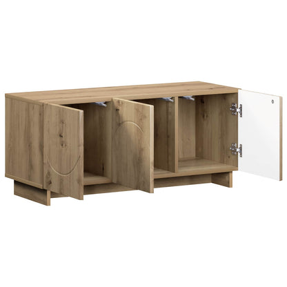 TV Stand 90 x 34.5 x 40 cm Artisan Oak Engineered Wood