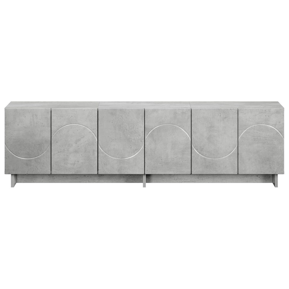 TV Stand 140 x 34.5 x 40 cm Concrete Grey Engineered Wood