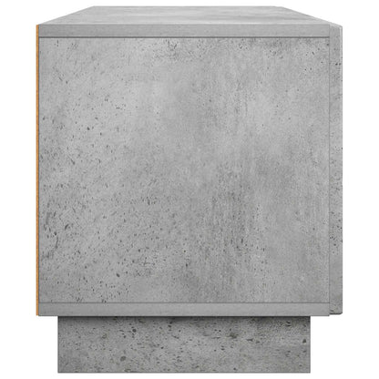 TV Stand 140 x 34.5 x 40 cm Concrete Grey Engineered Wood