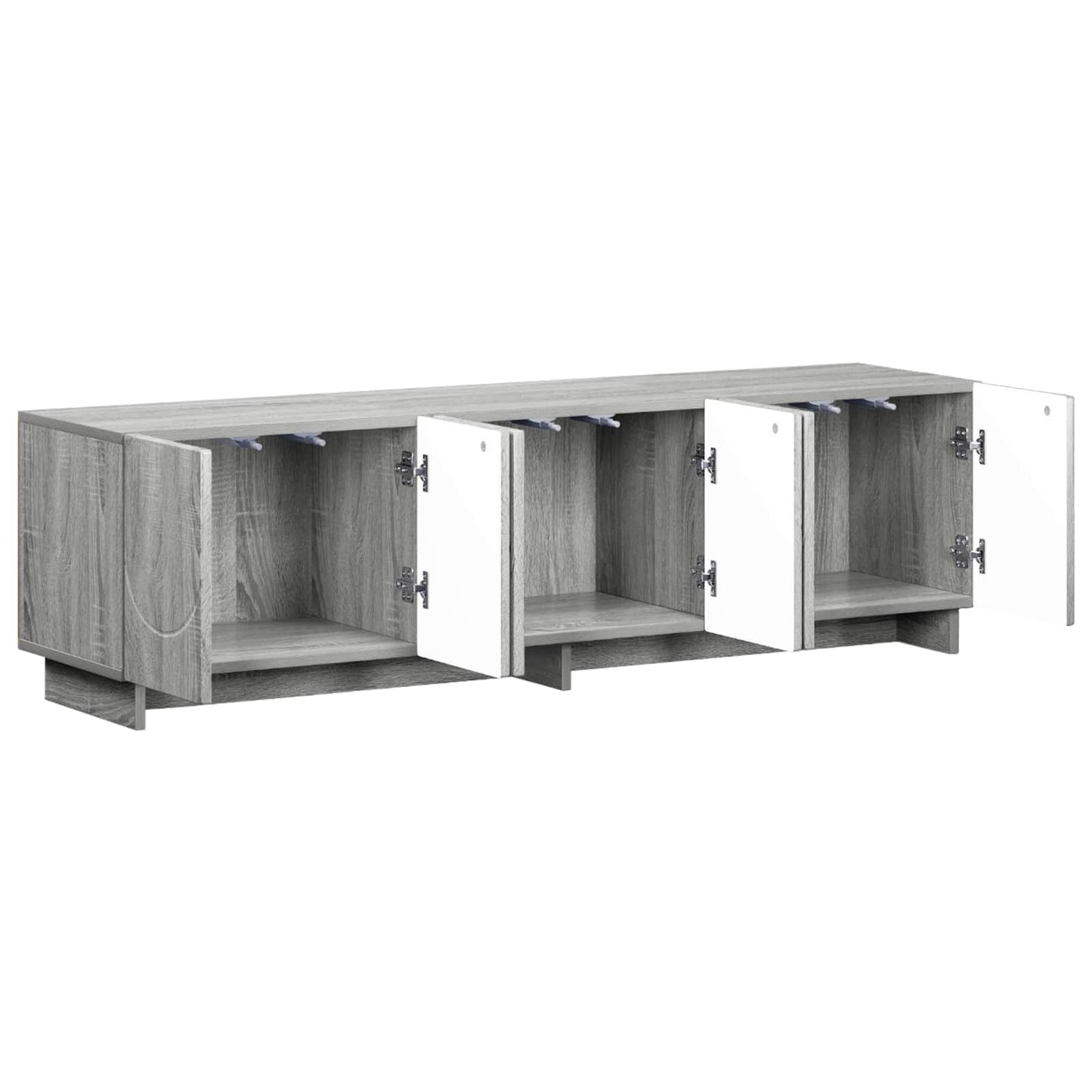 TV Stand 140 x 34.5 x 40 cm Grey Sonoma Engineered Wood