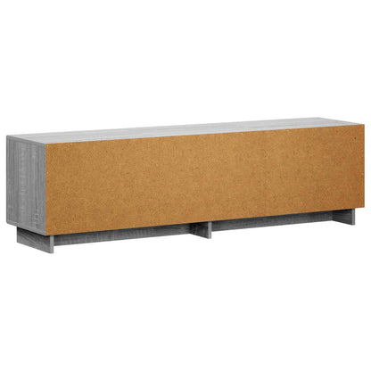 TV Stand 140 x 34.5 x 40 cm Grey Sonoma Engineered Wood