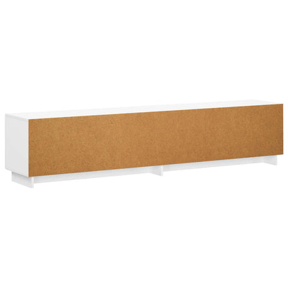 TV Stand 180 x 34.5 x 40 cm White Engineered Wood