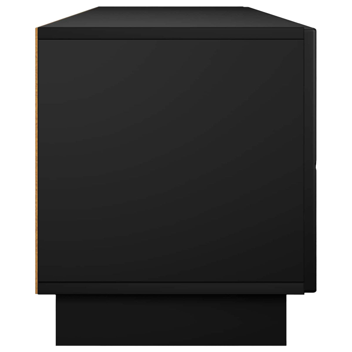 TV Stand 180 x 34.5 x 40 cm Black Engineered Wood