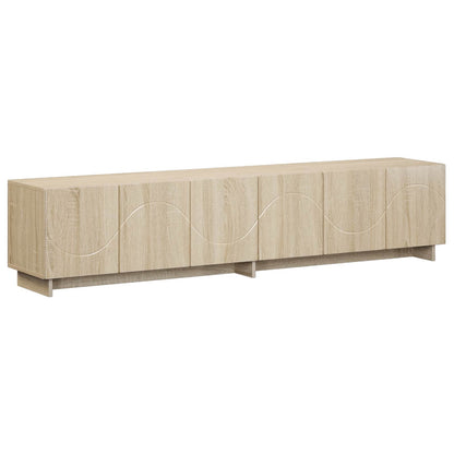 TV Stand 180 x 34.5 x 40 cm Sonoma Oak Engineered Wood