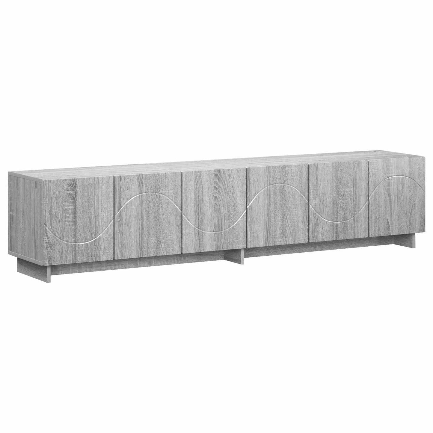 TV Stand 180 x 34.5 x 40 cm Grey Sonoma Engineered Wood