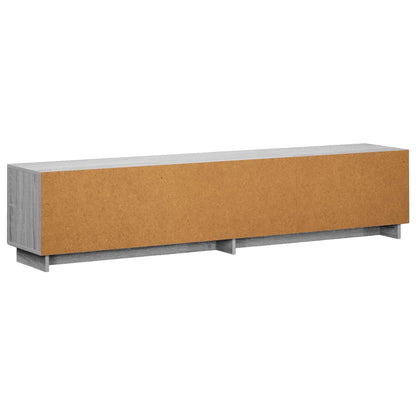 TV Stand 180 x 34.5 x 40 cm Grey Sonoma Engineered Wood