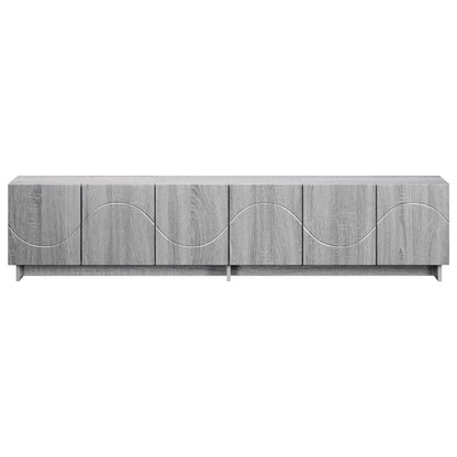 TV Stand 180 x 34.5 x 40 cm Grey Sonoma Engineered Wood