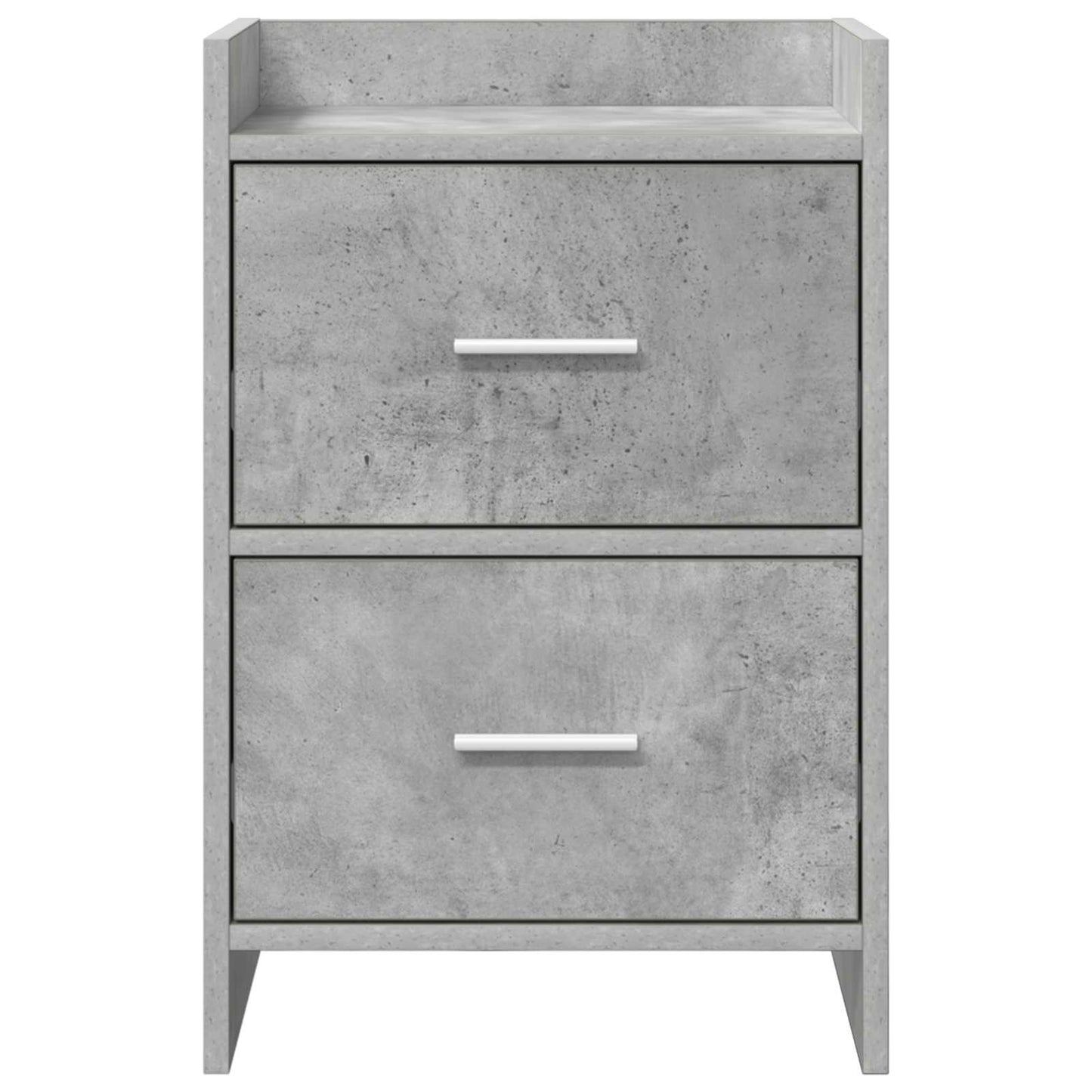 Bedside Tables 2 pcs Concrete Grey 40 x 30 x 60 cm