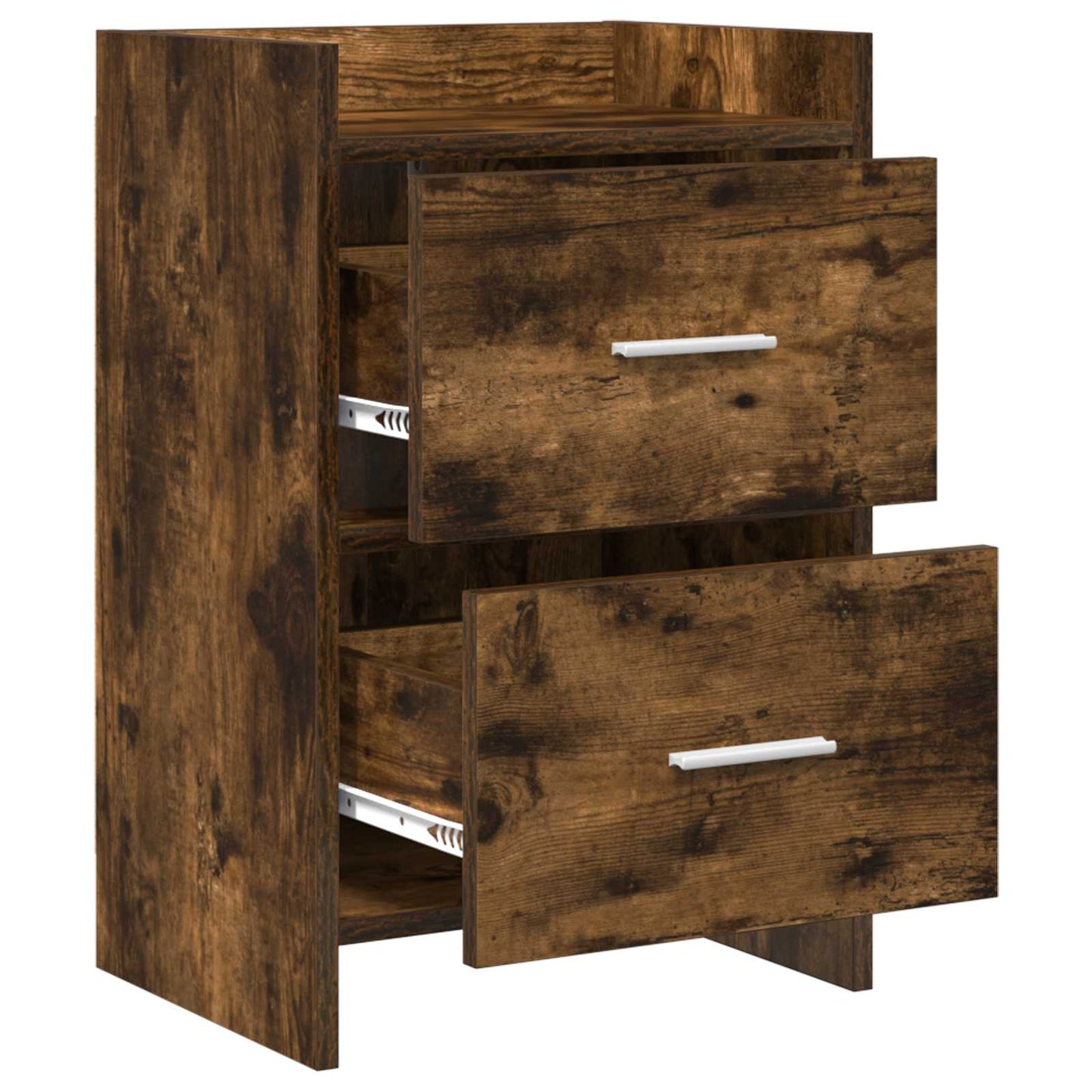 Bedside Tables Smoked Oak 40 x 30 x 60 cm Engineered Wood