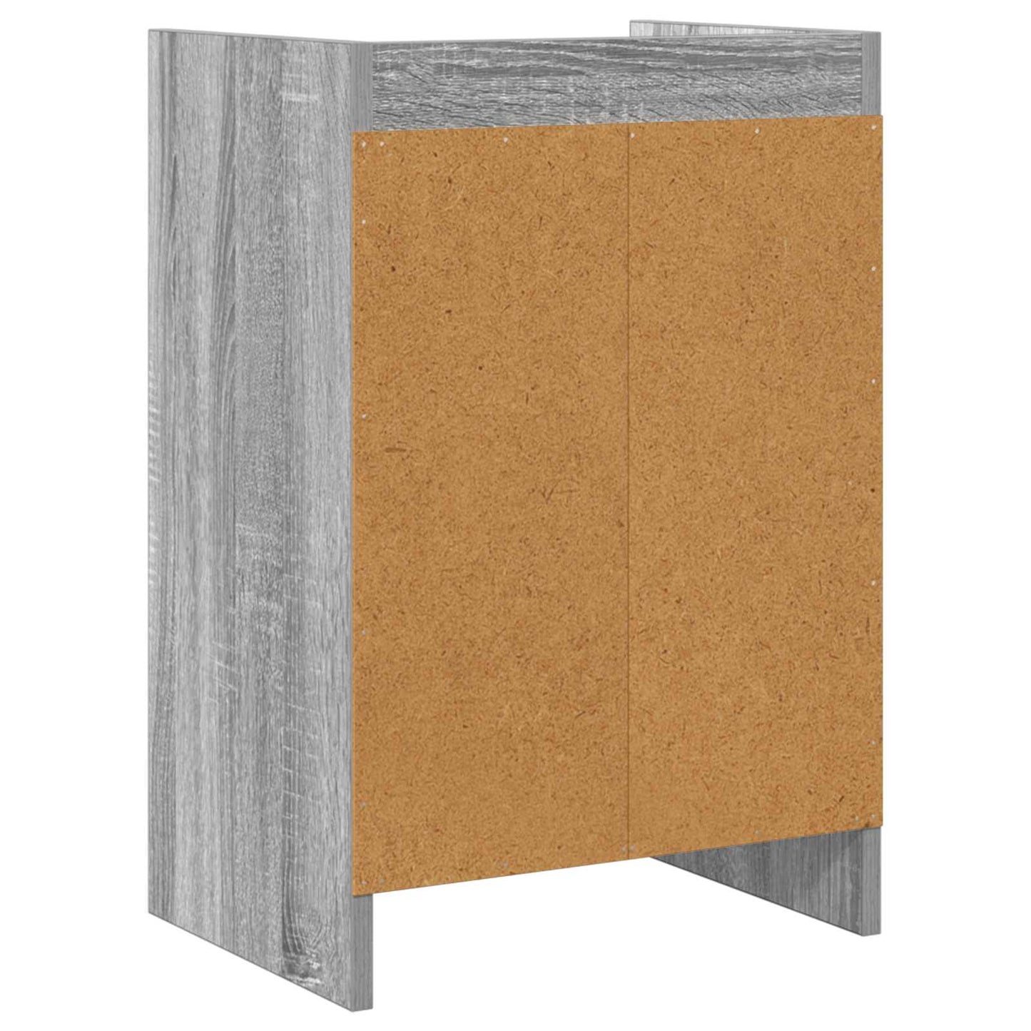 Bedside Tables Grey Sonoma 40 x 30 x 60 cm Engineered Wood