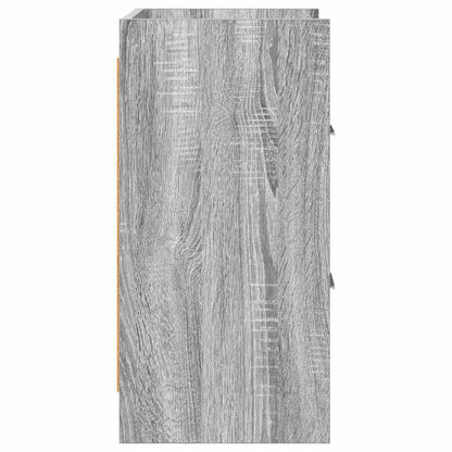 Bedside Tables Grey Sonoma 40 x 30 x 60 cm Engineered Wood