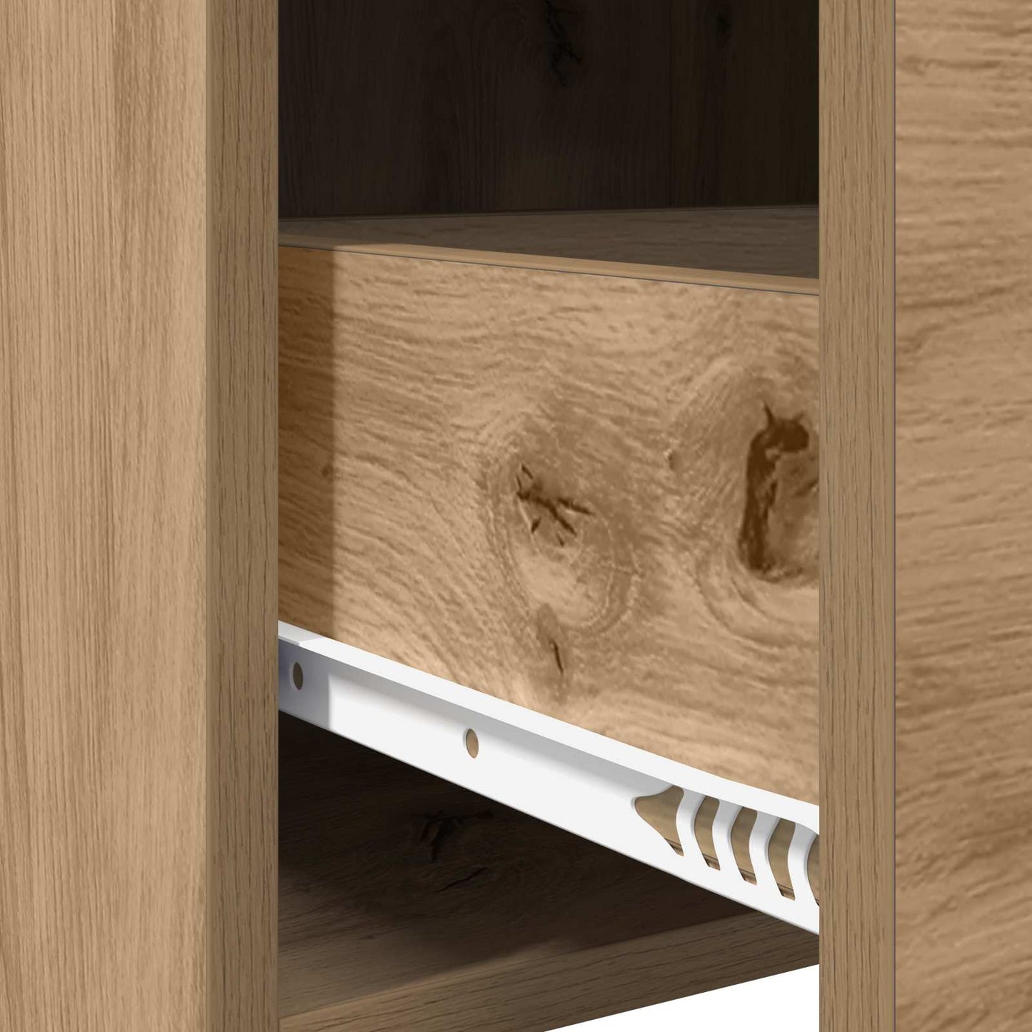 Bedside Tables Artisan Oak 40 x 30 x 60 cm Engineered Wood