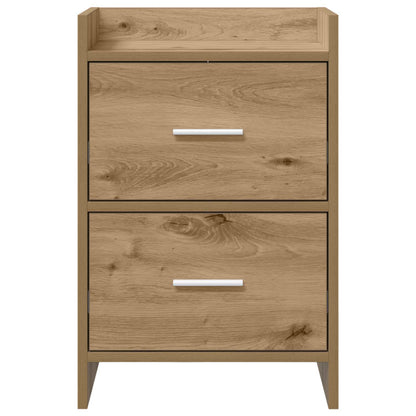Bedside Tables Artisan Oak 40 x 30 x 60 cm Engineered Wood